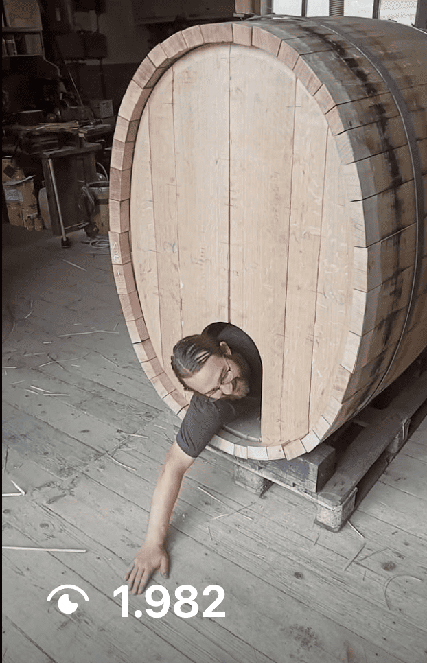 Wie genau wird ein Lagerfass hergestellt?